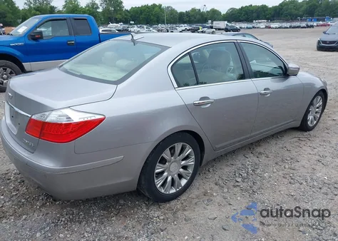 2009 Hyundai Genesis 3.8 из США, поврежденный, VIN KMHGC46E59U051351
